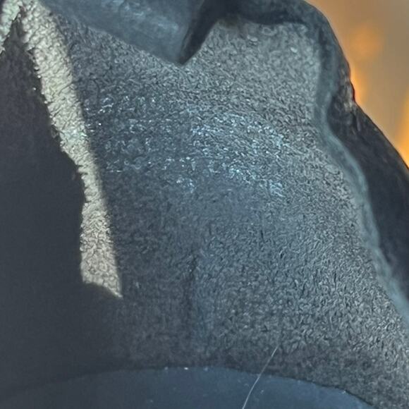 Seychelles Skein Loafer Shoes Women 9.5 Black Nubuck Leather Slip On Modern Boho - Picture 14 of 14